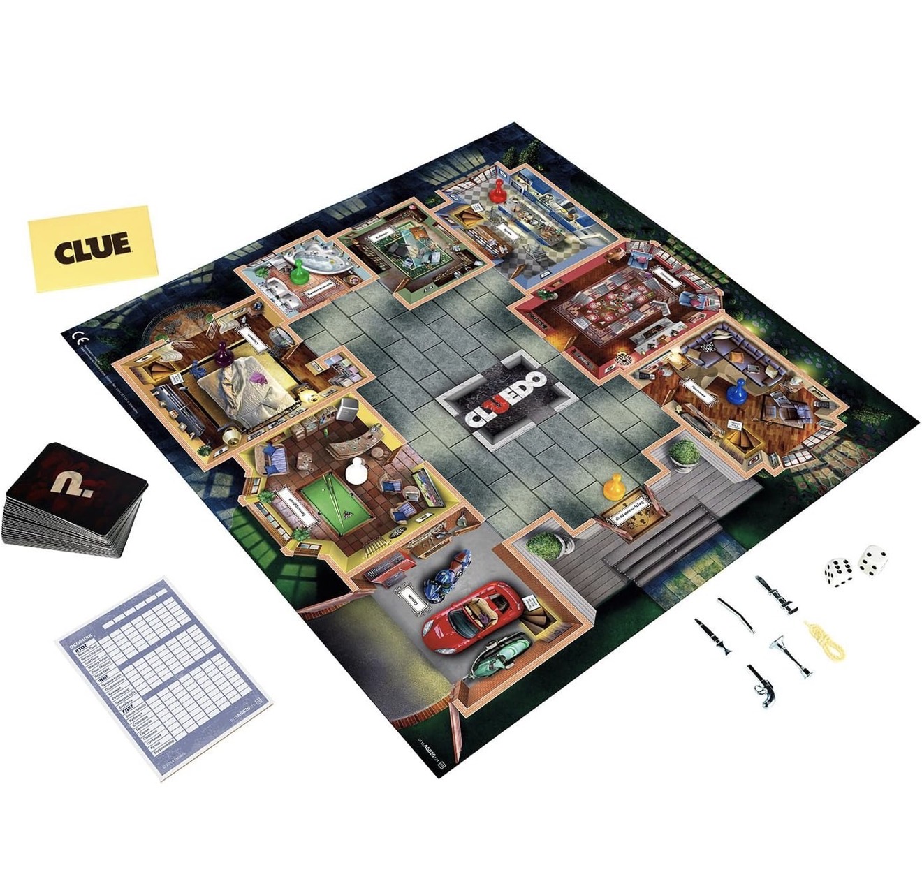 Clue board game family game night