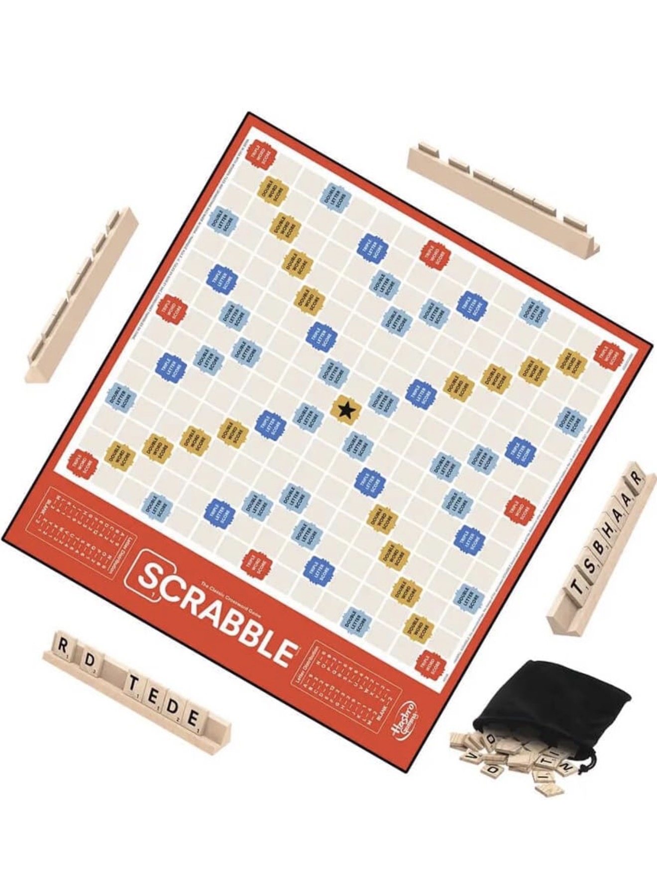 Scrabble board game family game night