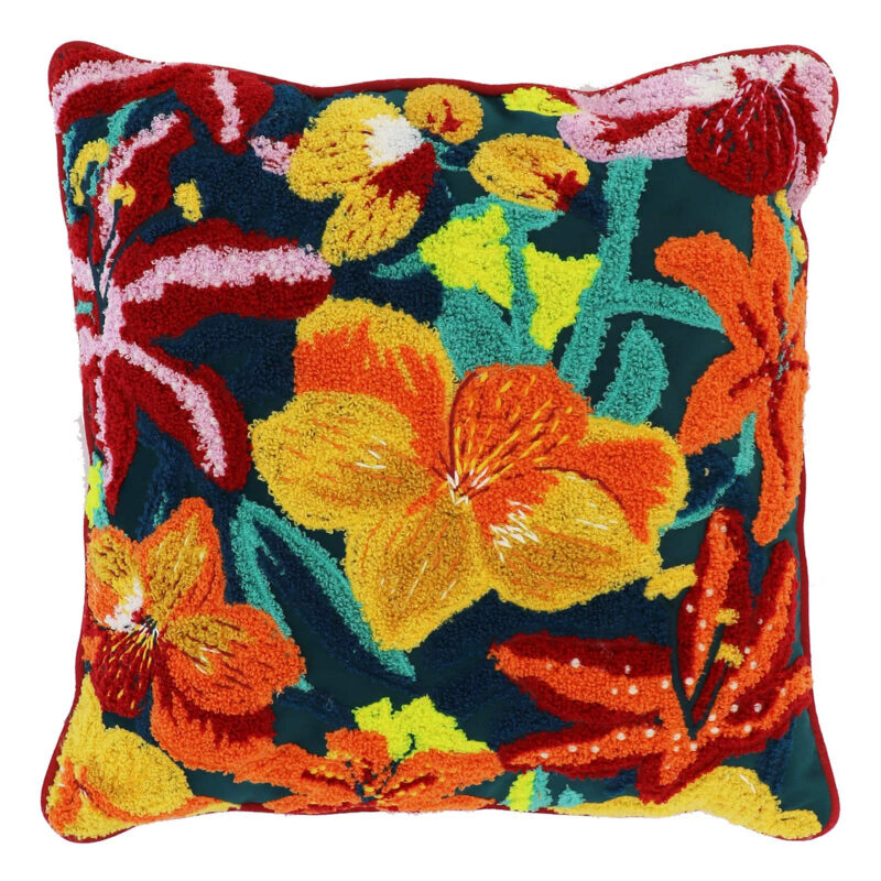 16" x 16" Tropical Flower Pillow by Ashlandu00ae | Michaels