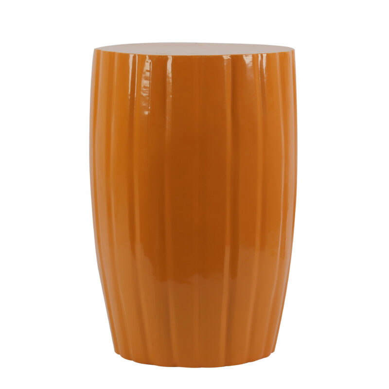 18" Orange Metal Outdoor Stool by Ashlandu00ae | Michaels