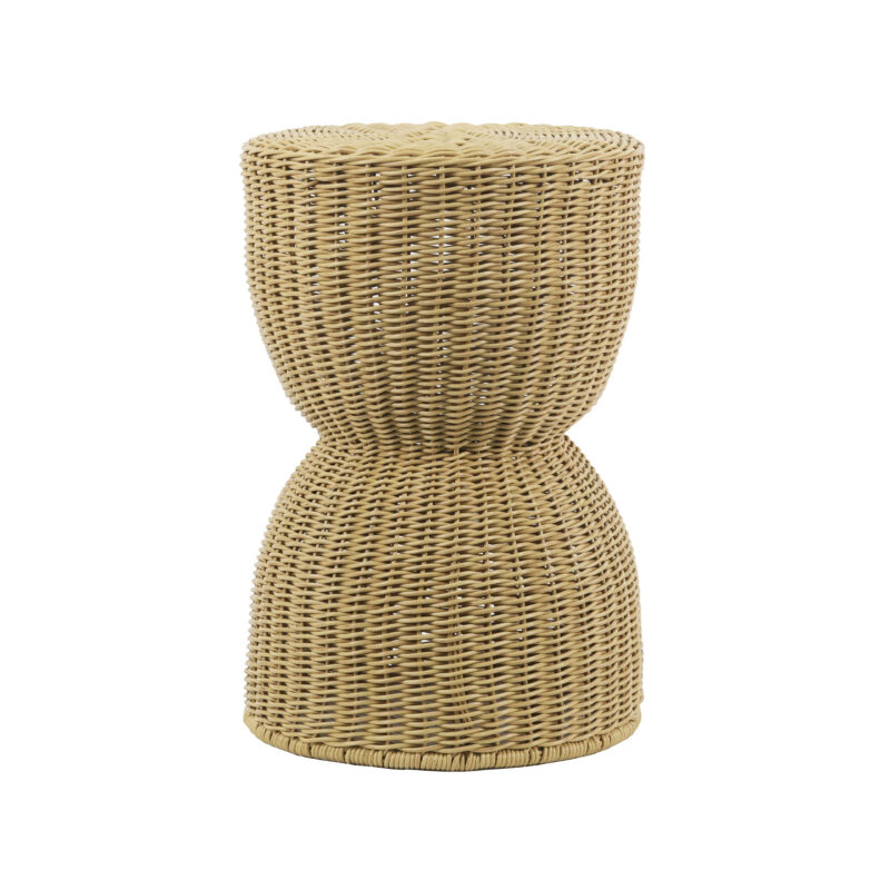18" Plastic Rattan Outdoor Stool by Ashlandu00ae | Michaels