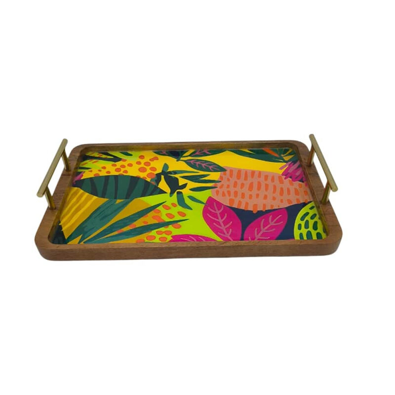 18" x 11" Tropical Serving Tray by Ashlandu00ae | Michaels