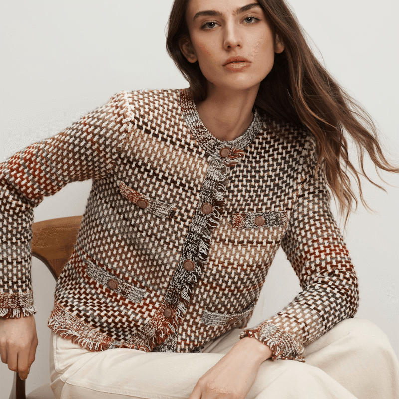 Sariyah Knit Jacket from Veronica Beard