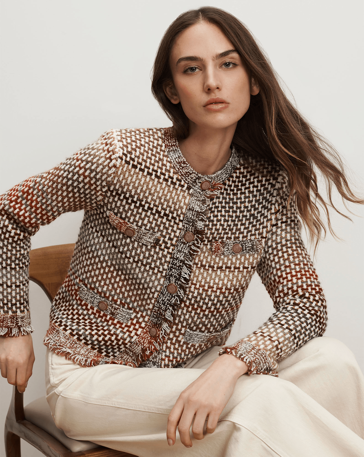 Sariyah Knit Jacket from Veronica Beard