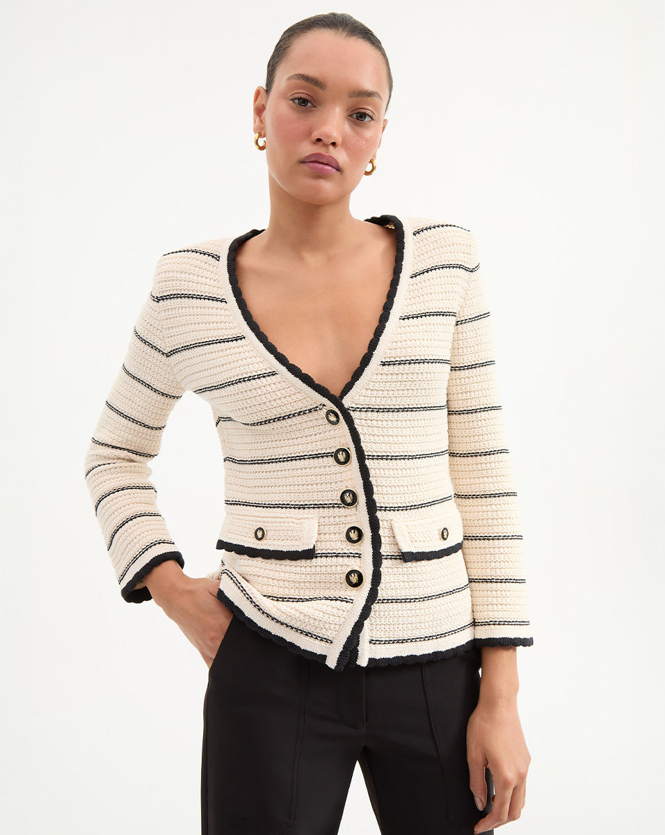 Ceriani Knit Jacket from Veronica Beard