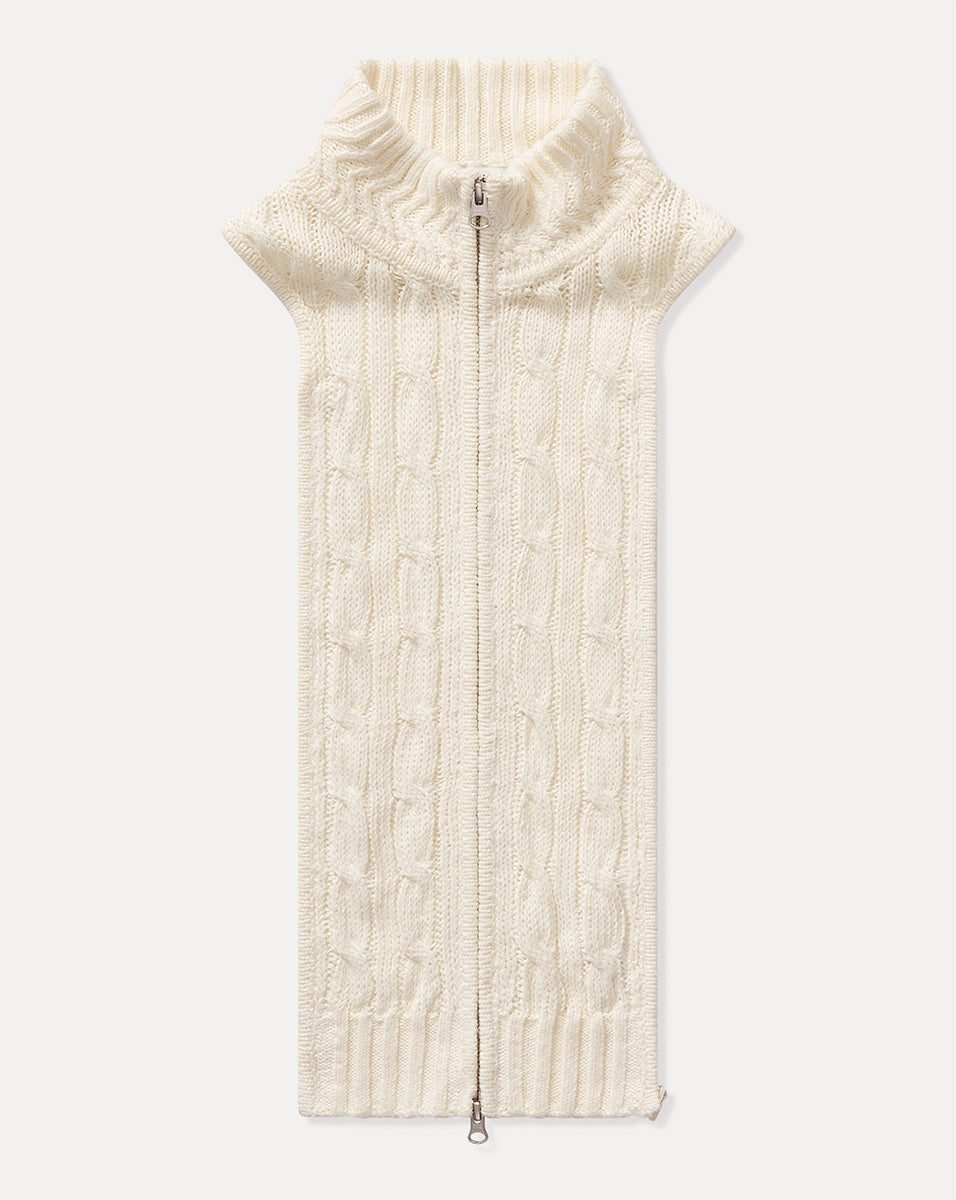 Radia Silk-Linen Dickey from Veronica Beard