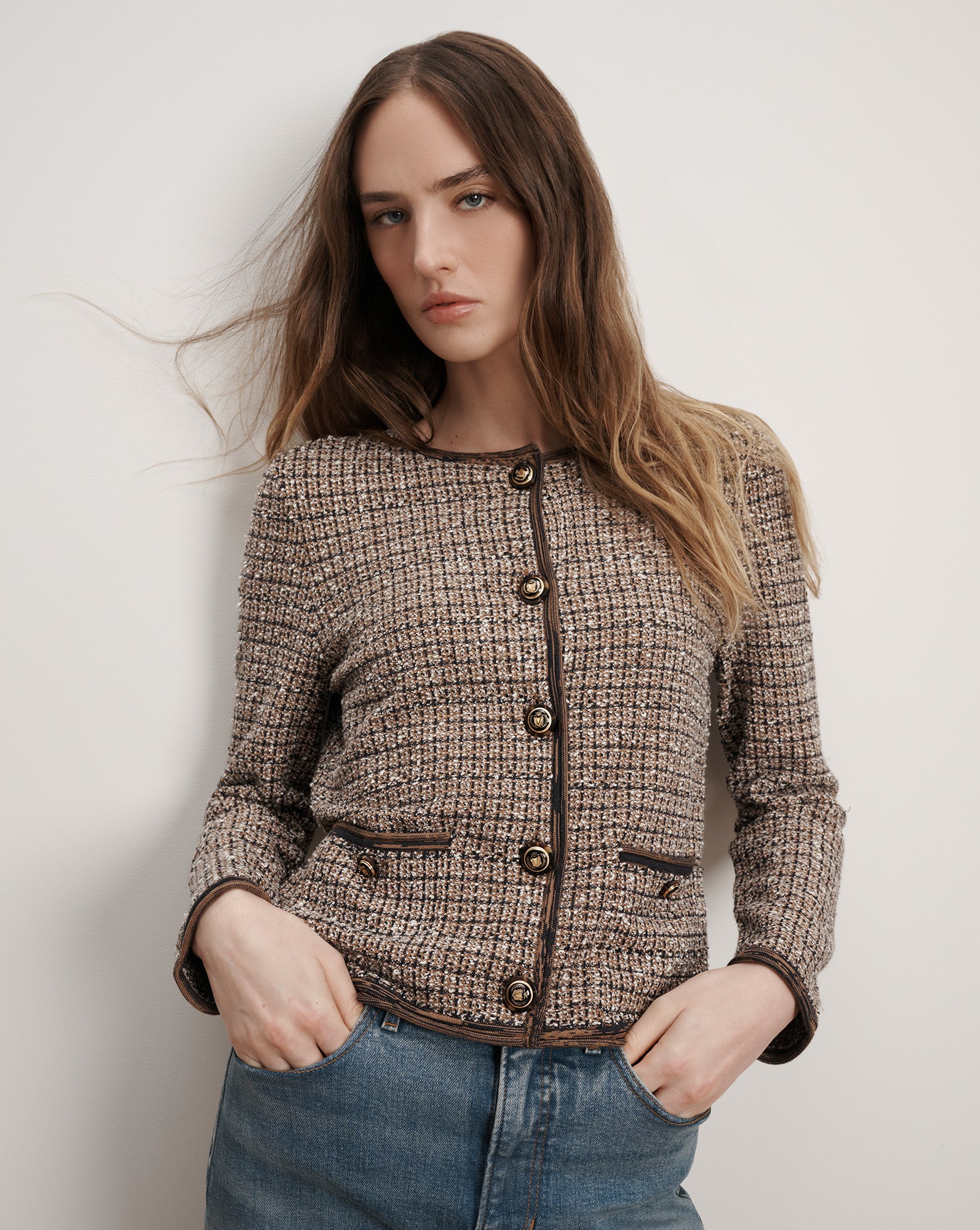 Brisa Knit Jacket from Veronica Beard