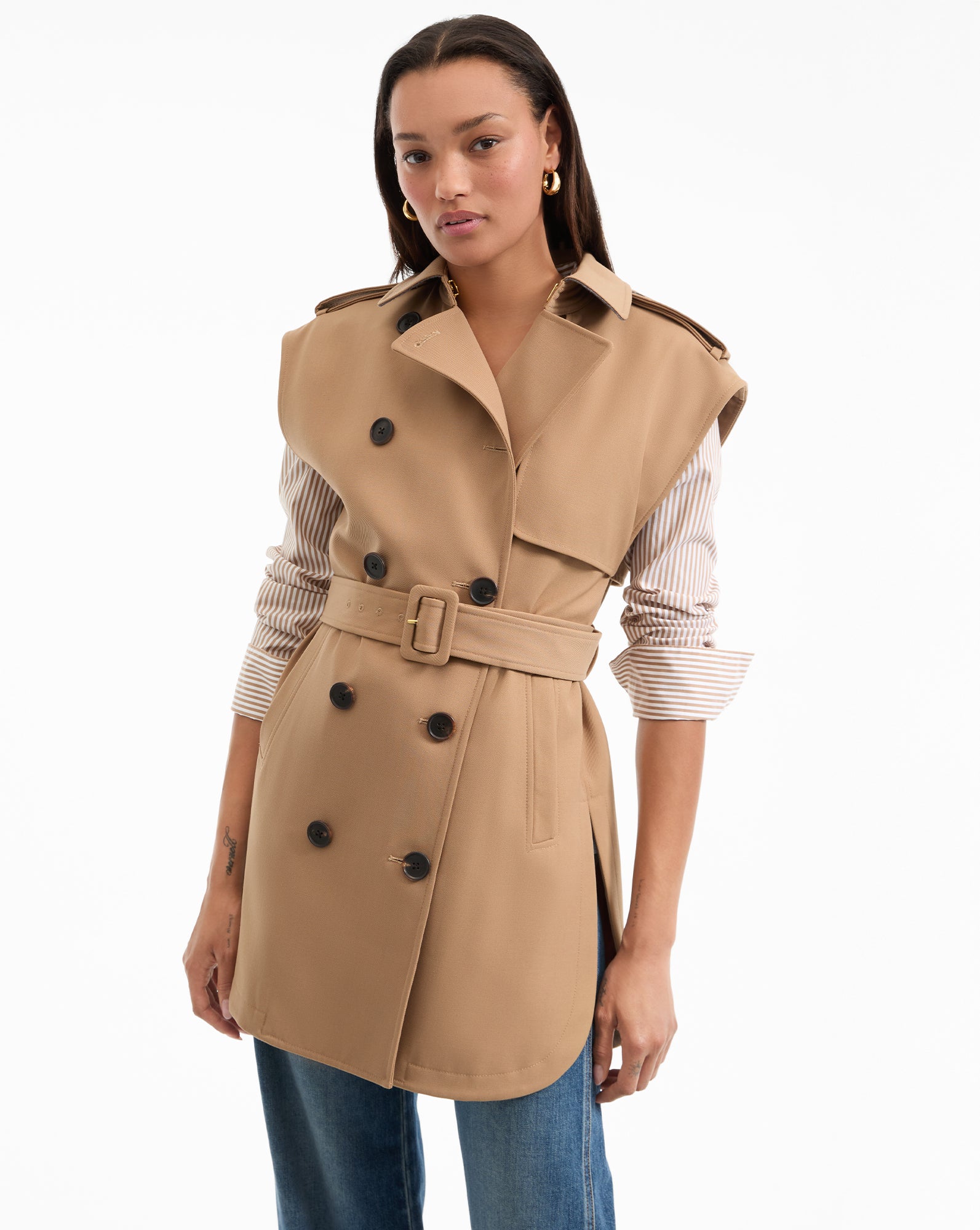 Willmott Trench Vest from Veronica Beard