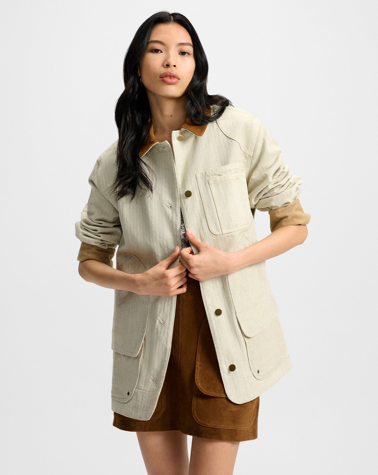 Abbas Chore Jacket from Veronica Beard