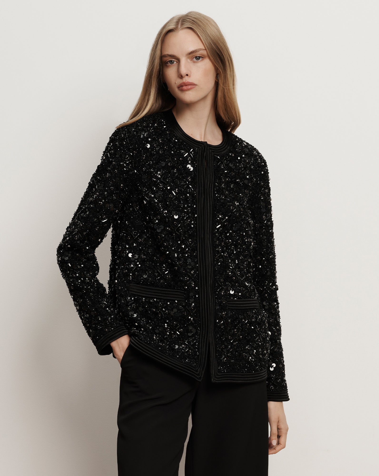 Rosine Embellished Jacket from Veronica Beard