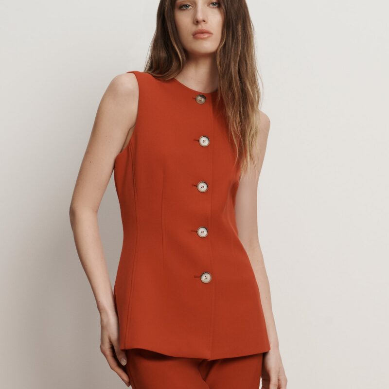 Jessup Tailored Vest from Veronica Beard