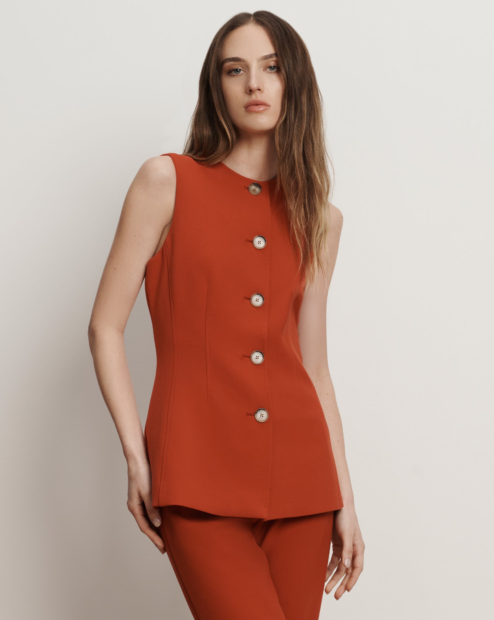Jessup Tailored Vest from Veronica Beard