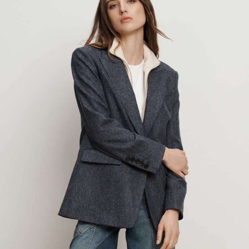 Vega Wool Dickey Jacket from Veronica Beard