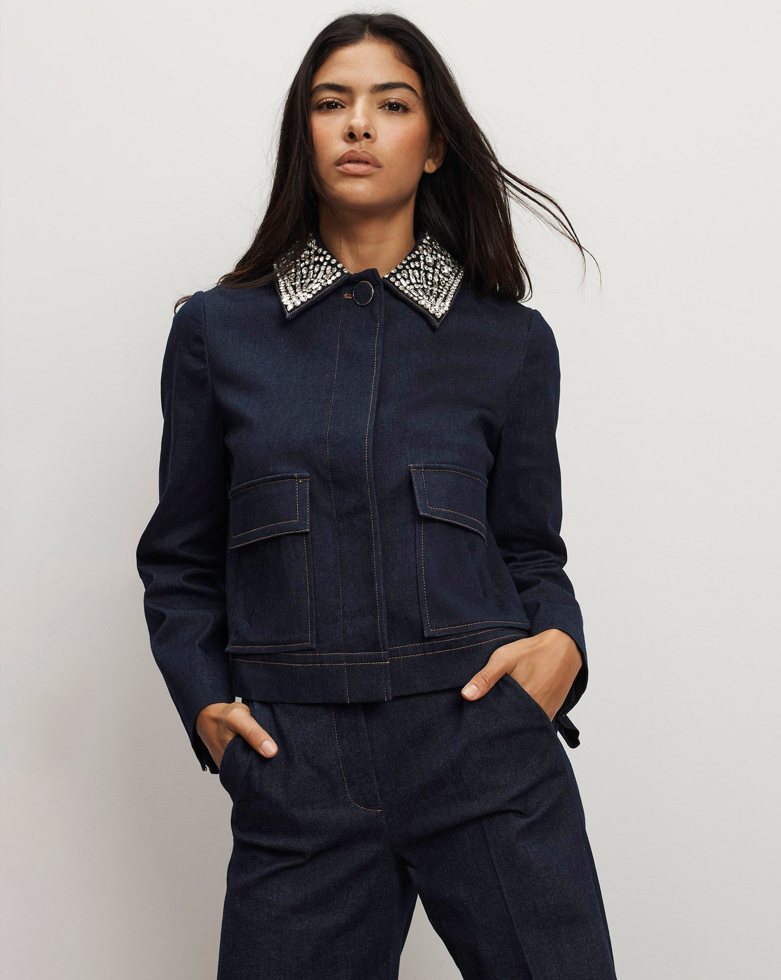 Barrington Denim Jacket from Veronica Beard