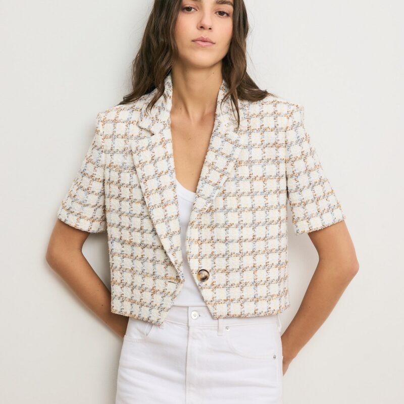 Montenegro Tweed Jacket Veronica Beard