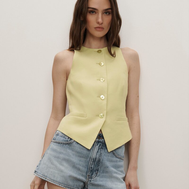 Hartwell Tailored Vest Veronica Beard