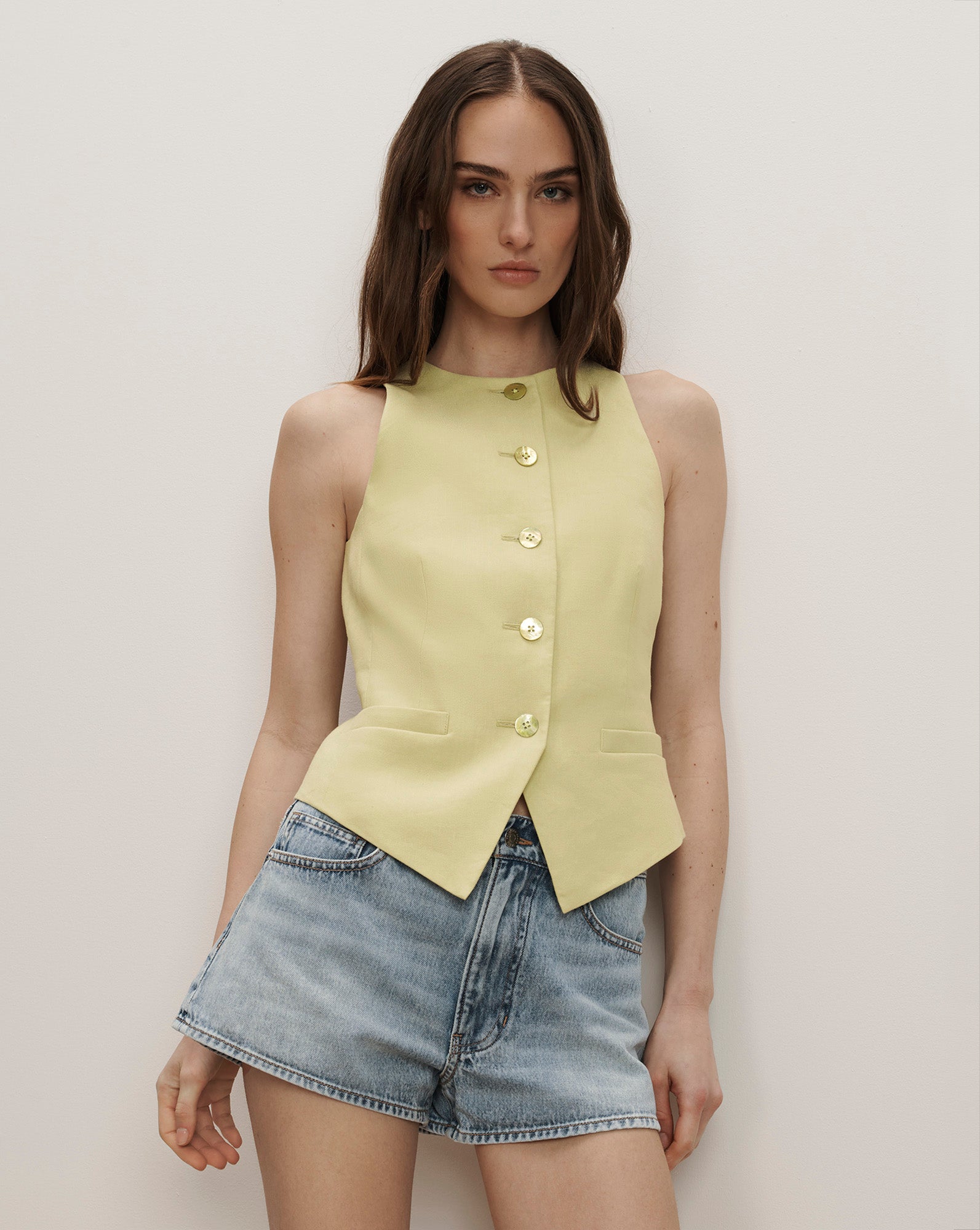 Hartwell Tailored Vest Veronica Beard