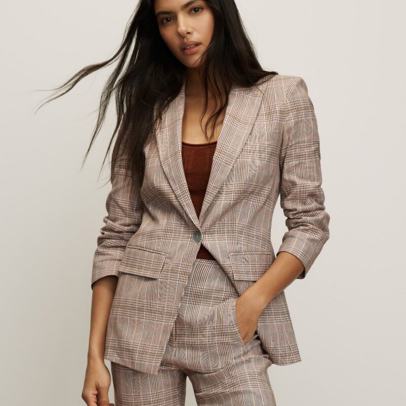 Clayton Plaid Dickey Jacket from Veronica Beard