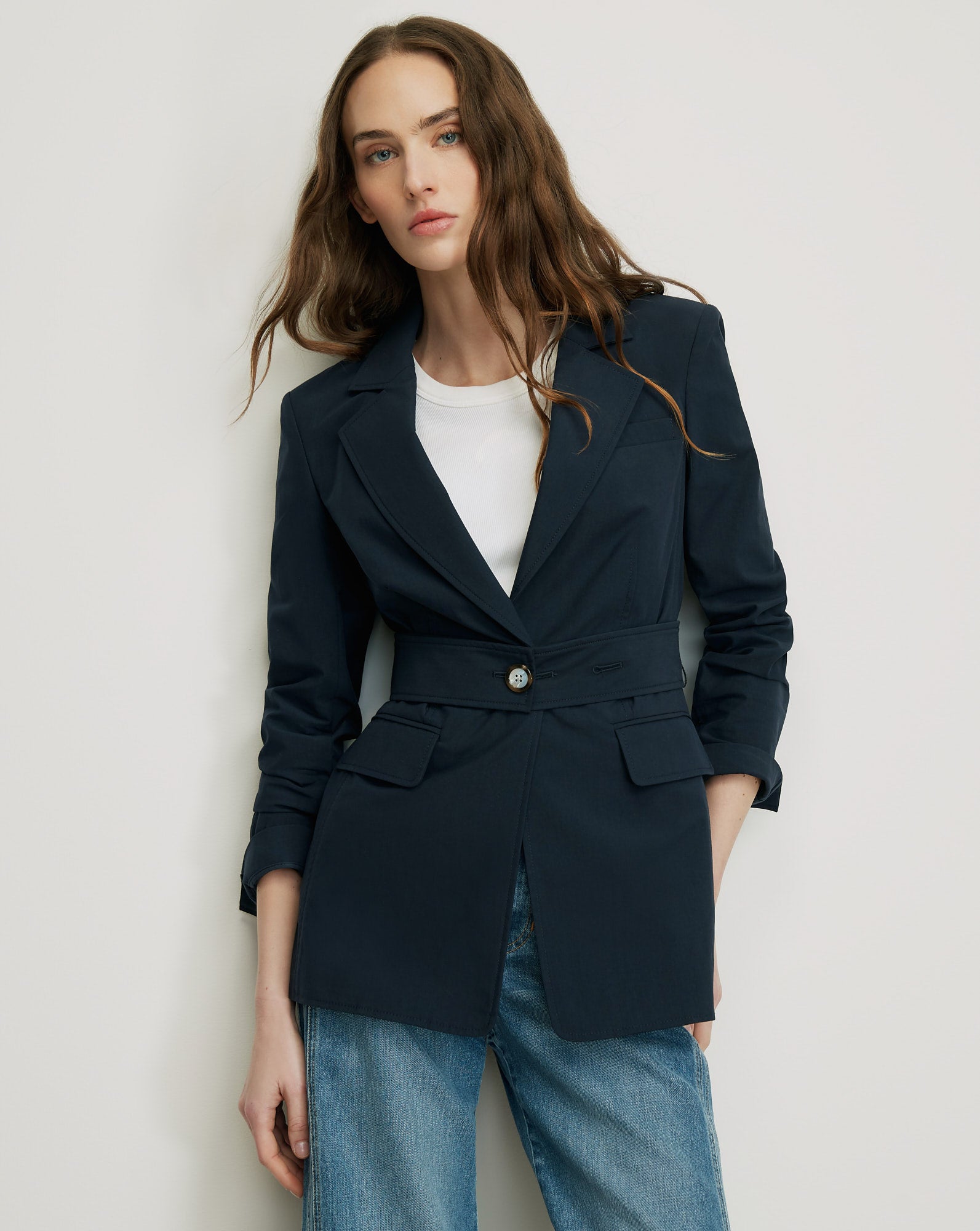 Howard Belted Jacket from Veronica Beard