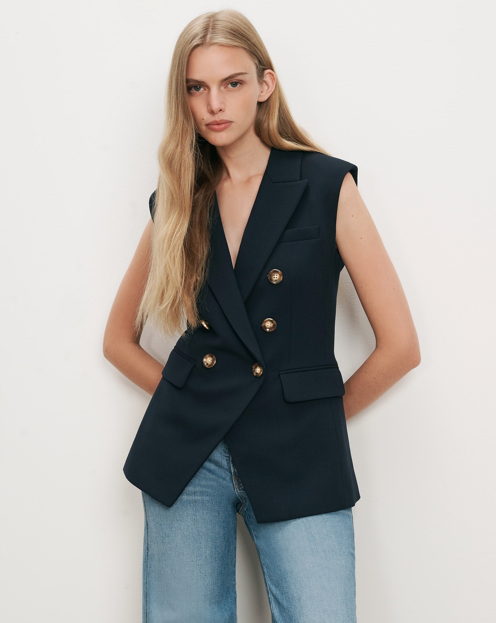 Miller Tailored Vest Veronica Beard
