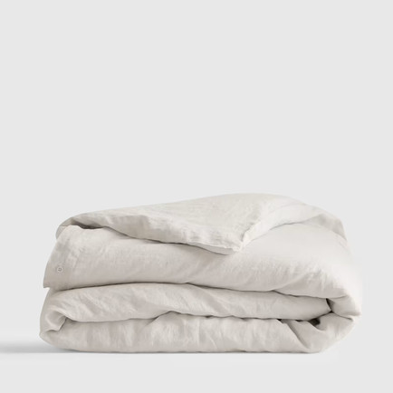 Quince European Linen Duvet Cover