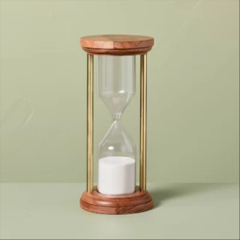 7.75" Tabletop Decorative Hourglass - Hearth & Hand™ with Magnolia