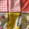 Handwoven Fruit Napkin Rings, Set of 4