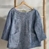 Terrain x Of Dress Gardening Smock, Denim Herringbone