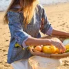 Terrain x Of Dress Gardening Smock, Denim Herringbone