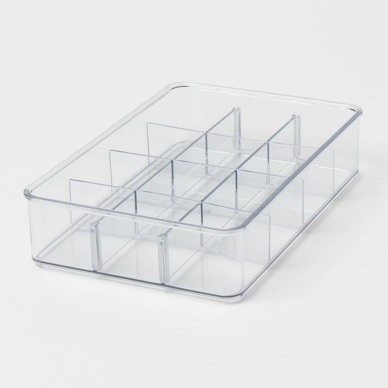 9"x6"x2" Tray Organizer Clear - Brightroom™