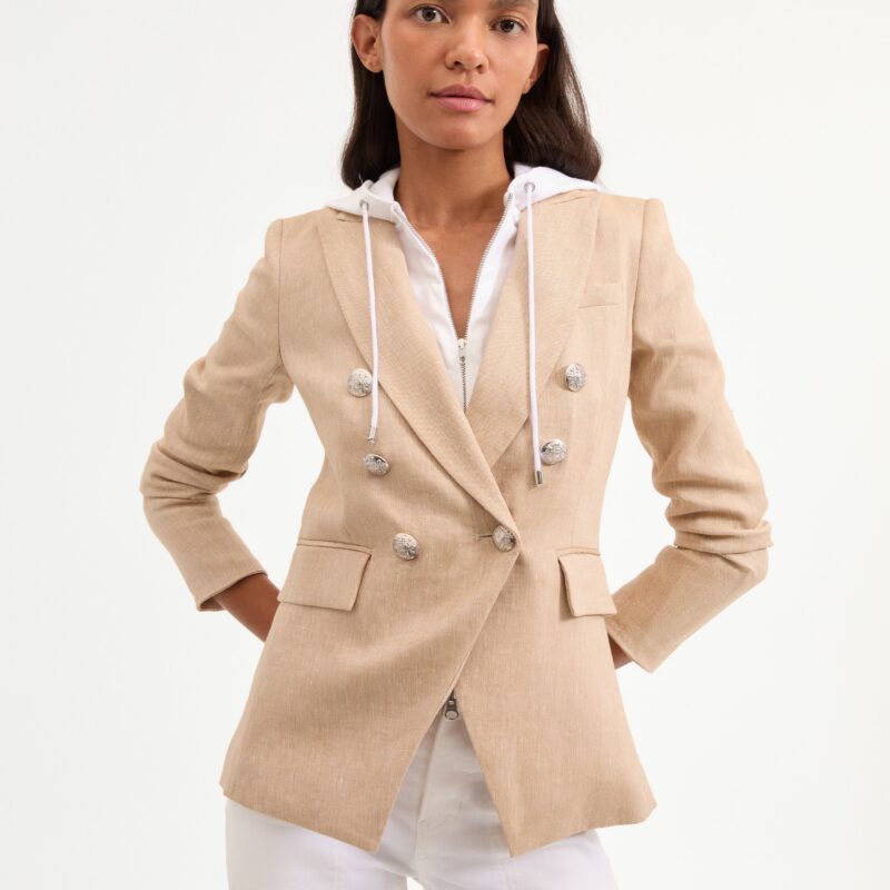 Miller Linen Dickey Jacket from Veronica Beard