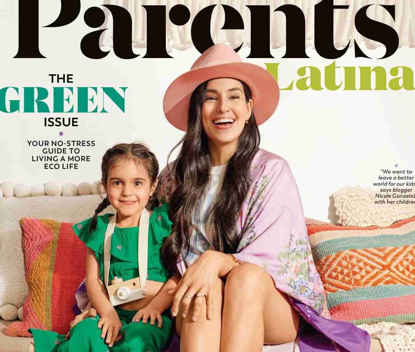 Latina parents magazine cover