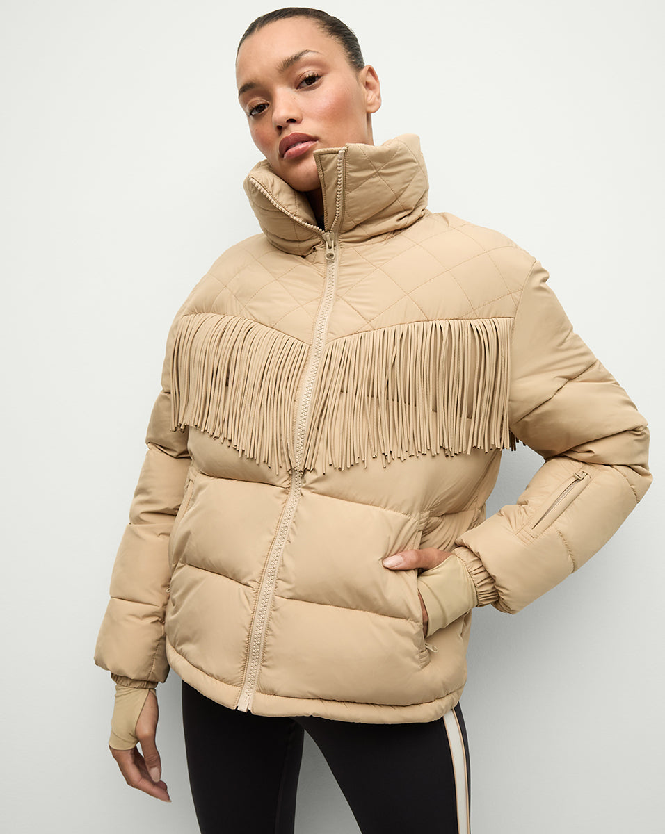 Fairbanks Fox Puffer Jacket from Veronica Beard