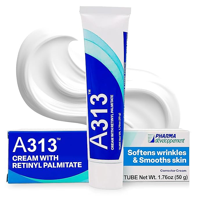 A313 Vitamin A Pommade (Ointment) 200,000 IU – French Dermatological Night Treatment – Rich O...