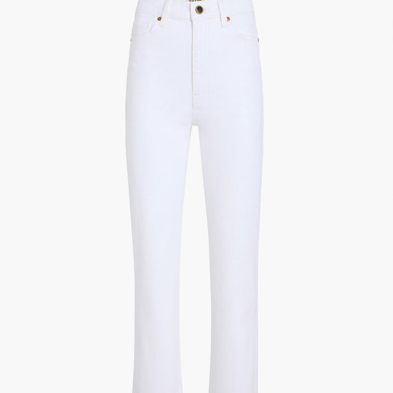 Abigail Stretch Jean in White Khaite