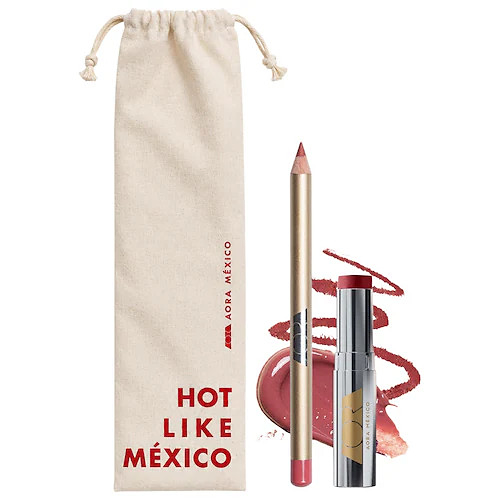 ACARÍCIAME Hydrating Solid Lip Serum + HÁBLAME Longwear Lip Liner Duo