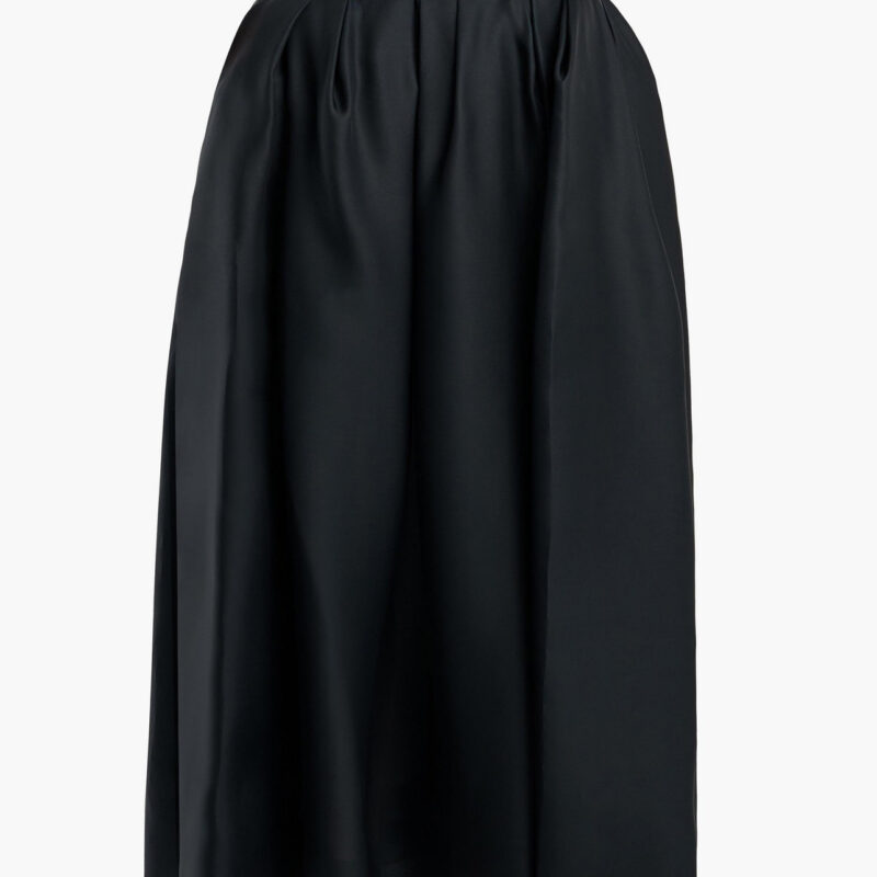 Adara Skirt in Black Khaite