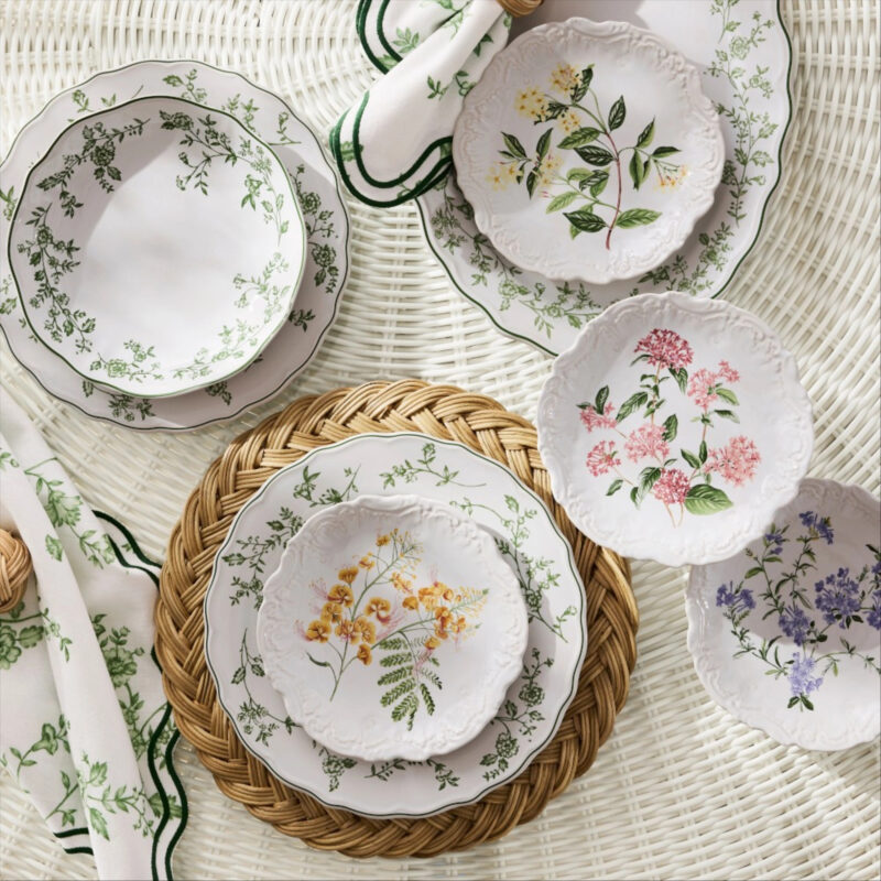 Williams Sonoma AERIN x Williams Sonoma Meadow Lace Dinnerware Collection