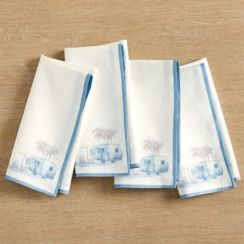 Airstream Organic Cotton Napkins - Set of 4