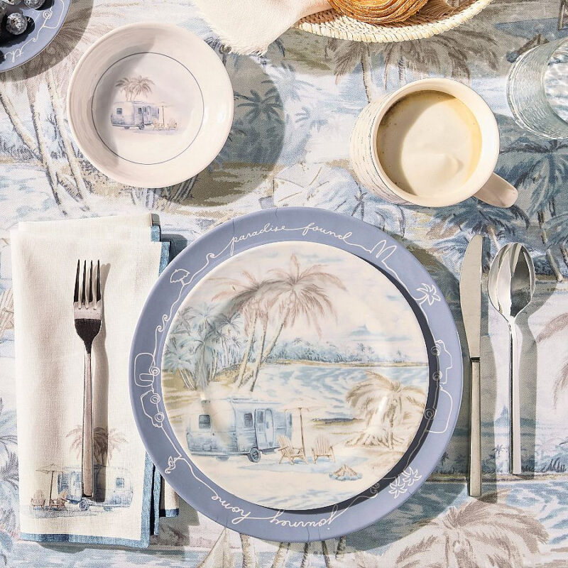 Airstream Outdoor Melamine Dinnerware Collection