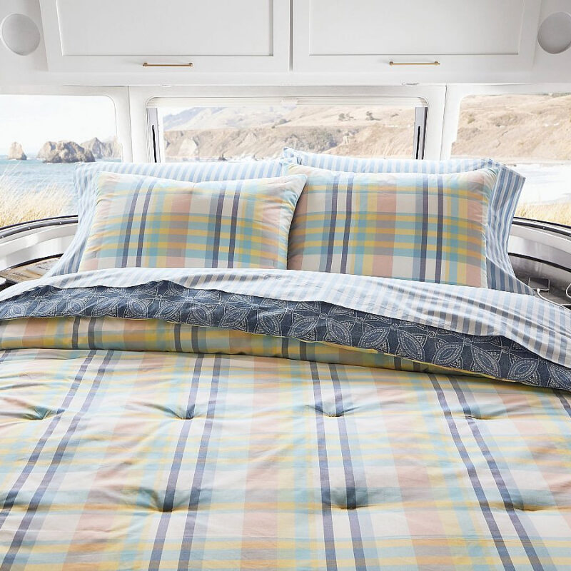Airstream Plaid Reversible Comforter