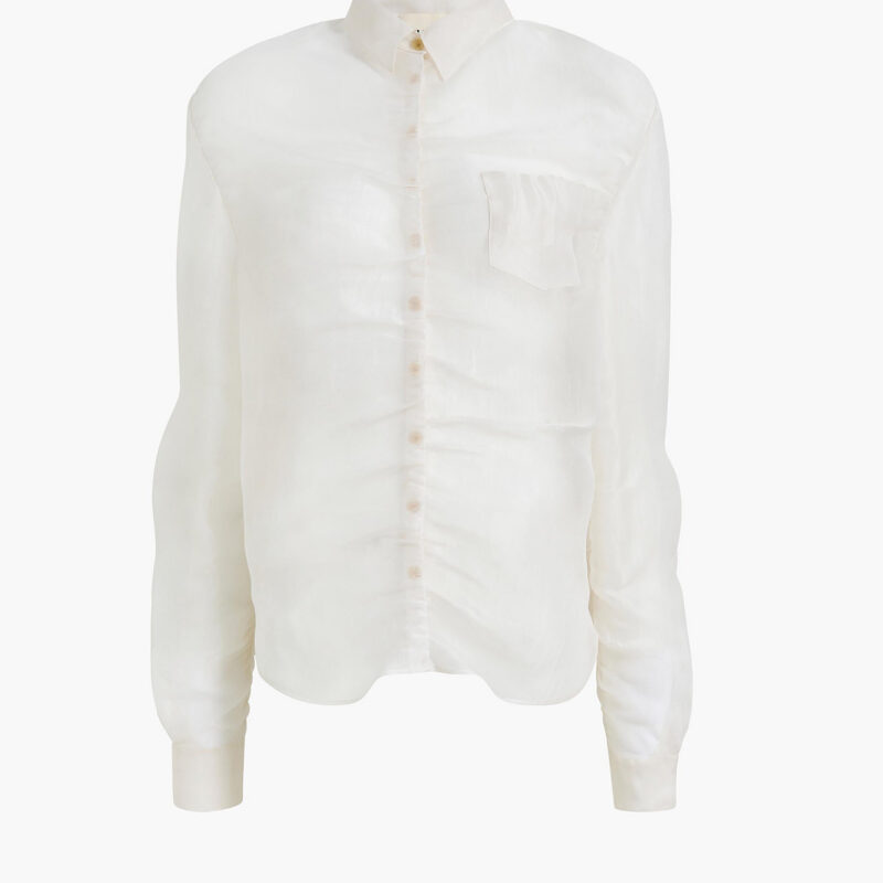 Allie Top in Chalk Khaite