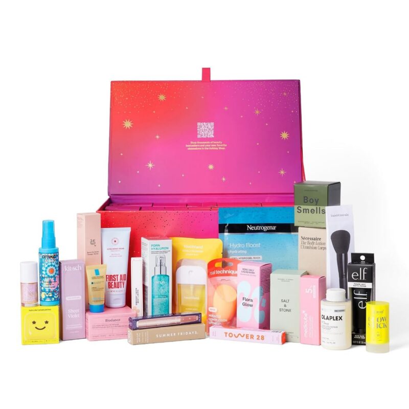 Amazon Beauty Advent Calendar | Exclusive 25 Days of Beauty 2026 | 19 Full-Size and 6 Mini-Size Favorites