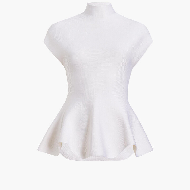 Andra Top in Glaze Khaite