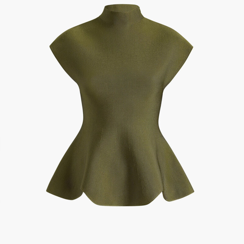 Andra Top in Olive Khaite