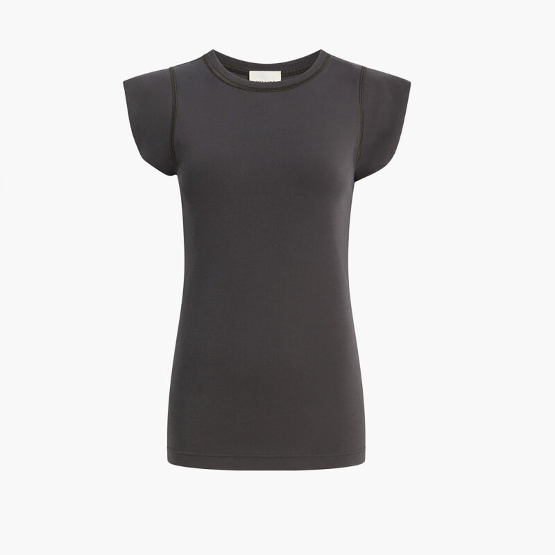 Angel Top in Dark Umber Khaite