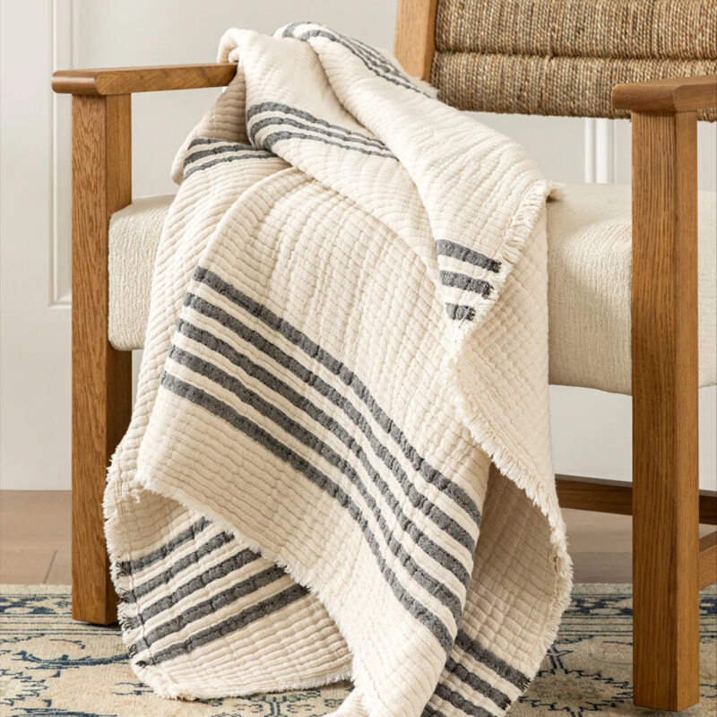 Anneliese Striped Throw