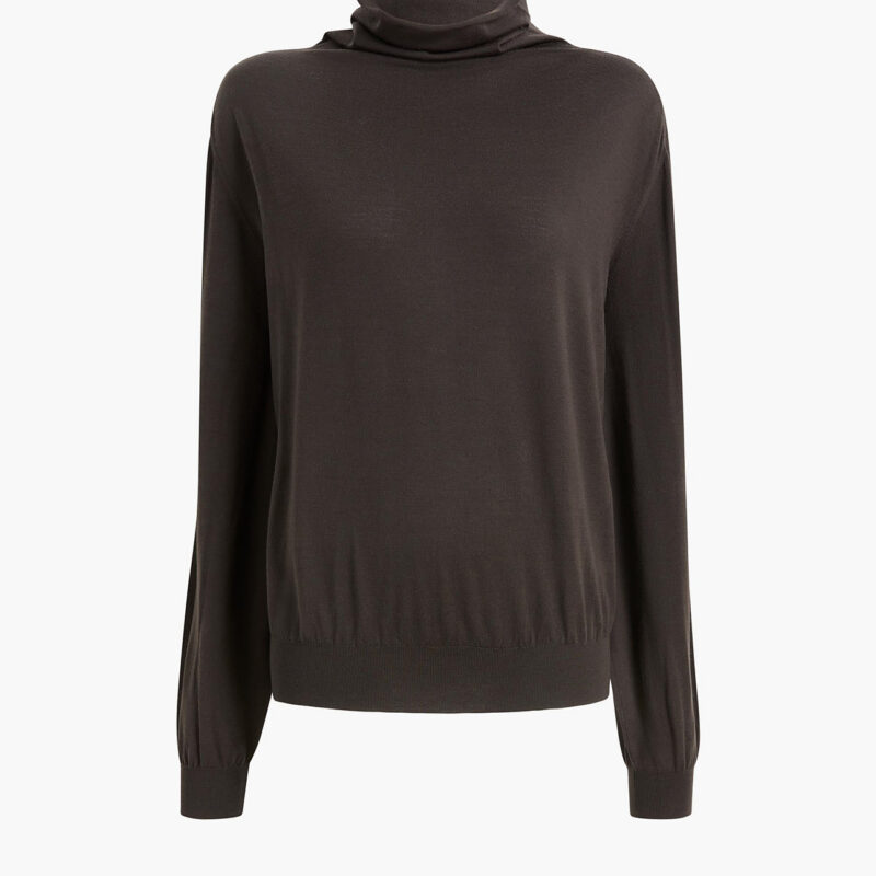 Annette Sweater in Espresso Khaite