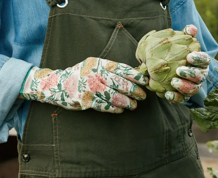 Dahlia Nitrile Weeder Gloves