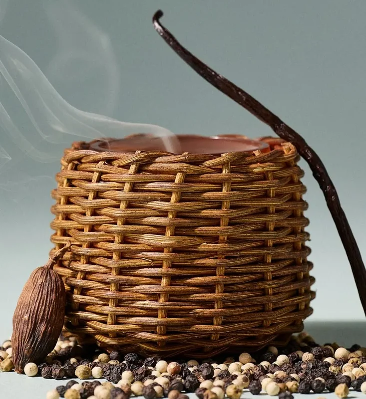 Gather Mini Candle by Anthropologie: Woody Warm Woods & Santal